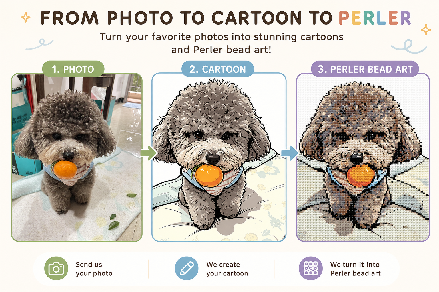 Perler bead pattern customization