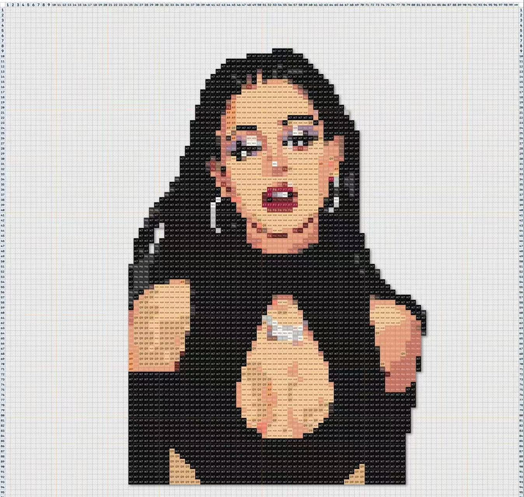 Perler bead pattern customization