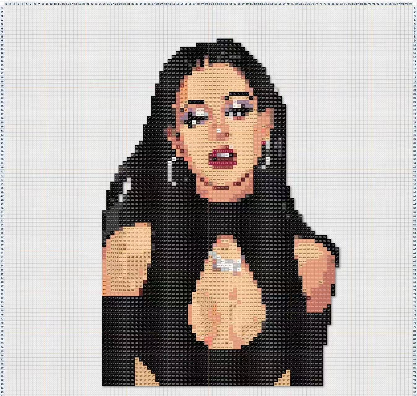Perler bead pattern customization