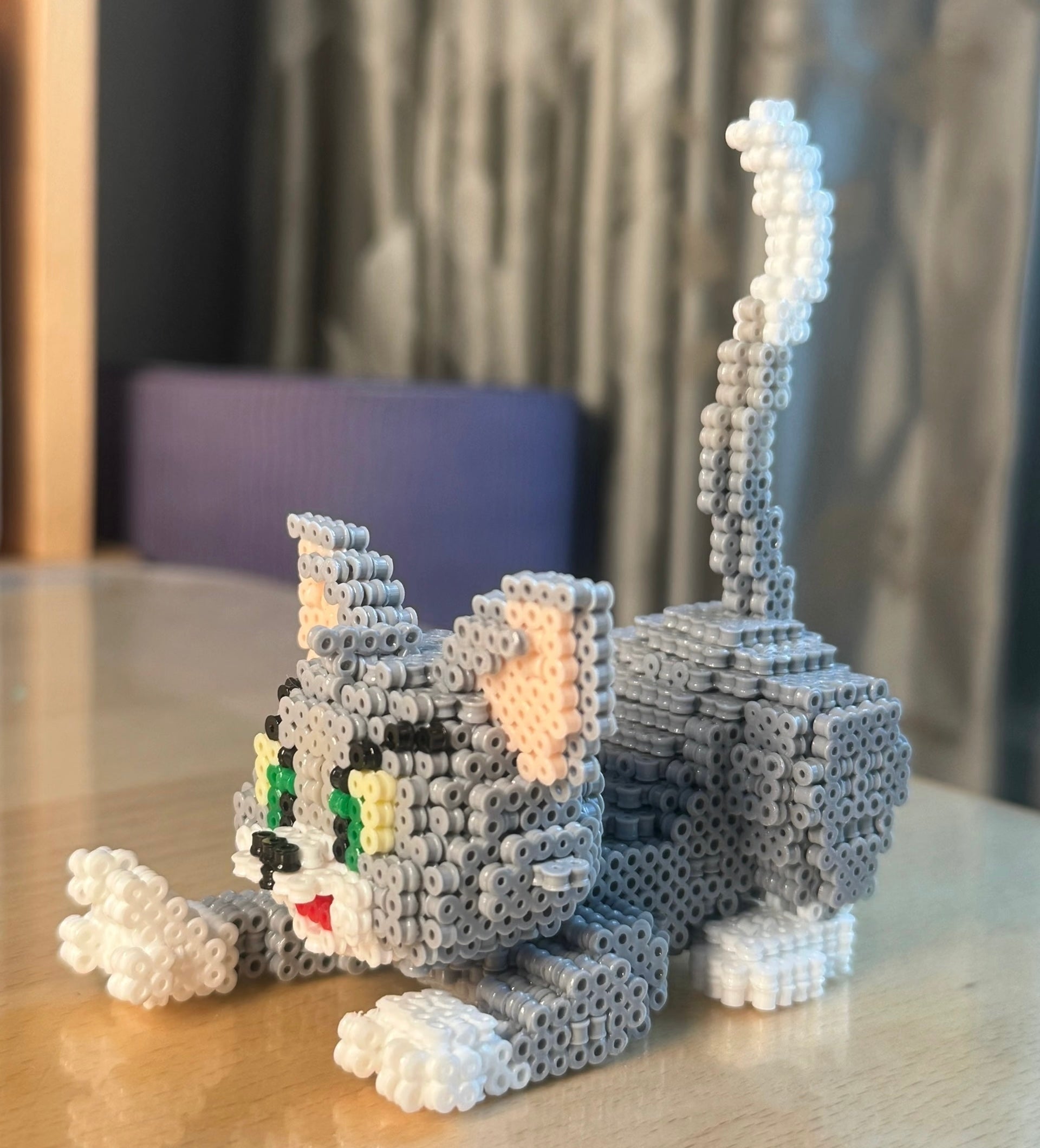 Perler Beads 3D Tom