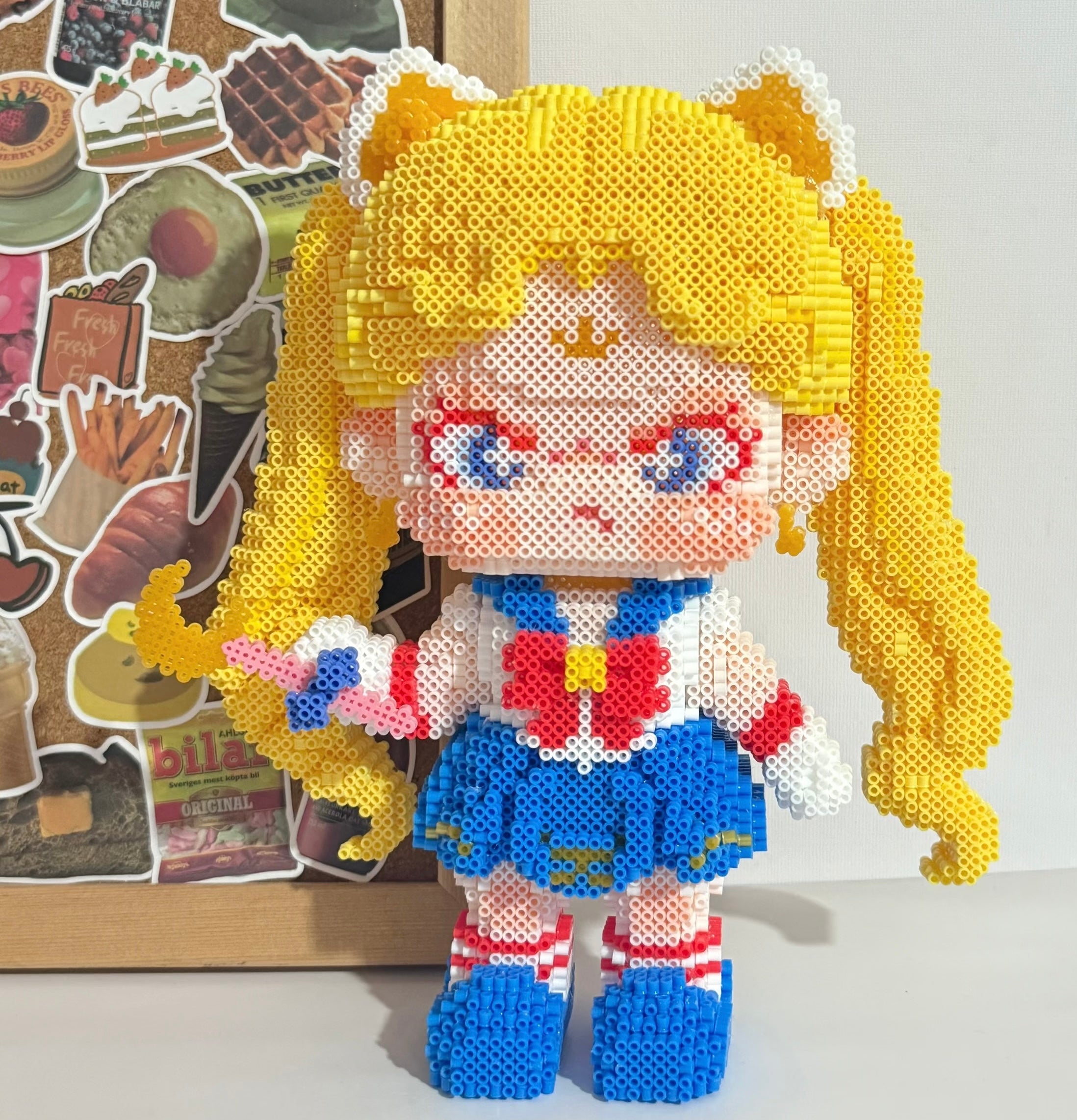 Perler Beads 3D Pretty Guardian Sailor Moon