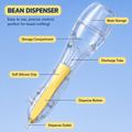 Press-to-use automatic bead-dotting pen